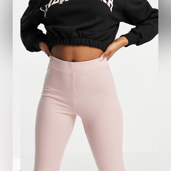 ASOS Pink Ribbed Pants 🩷 - Picture 2 of 3